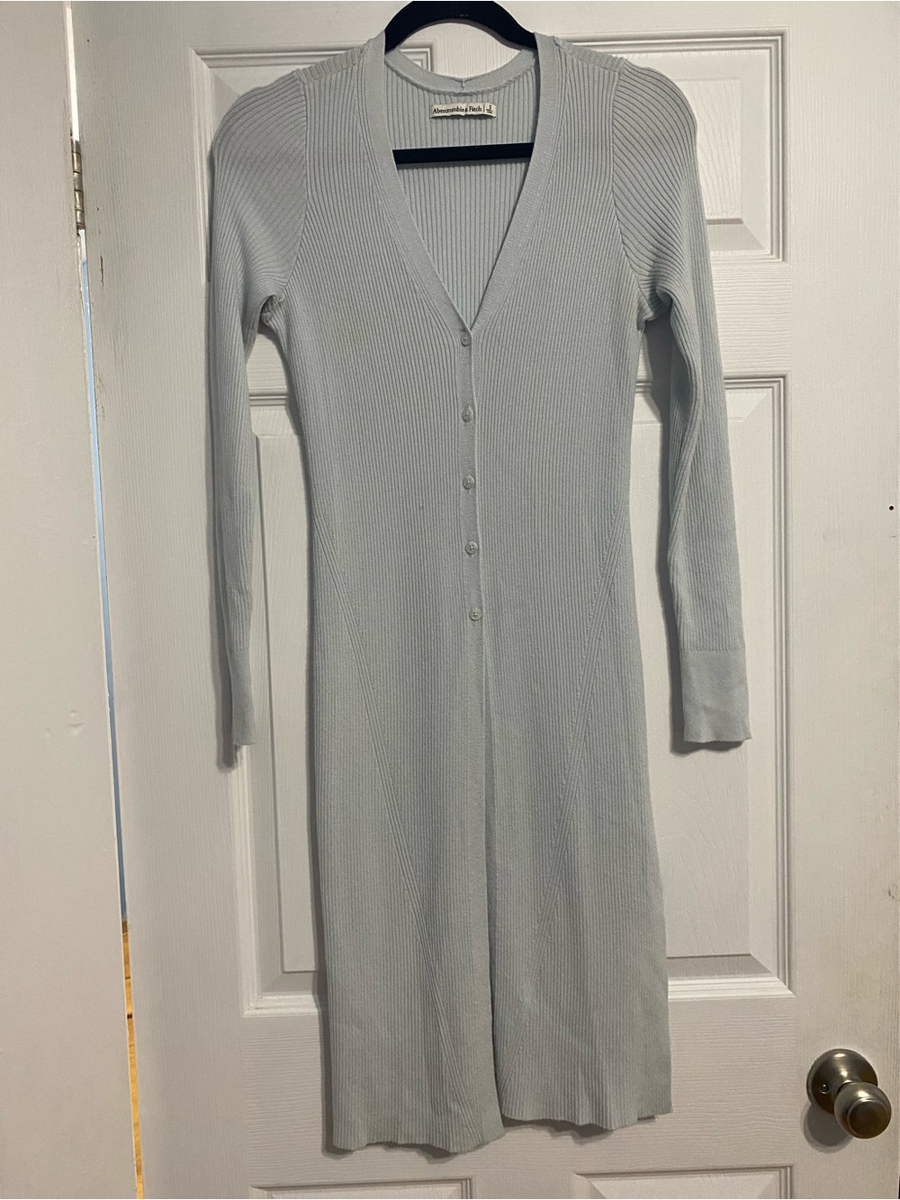Abercrombie & Fitch Button-Front Dress/ Light Blue size Small great condition